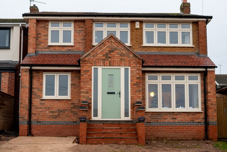 Property after 2-storey side extension, front extension and full refurbishment